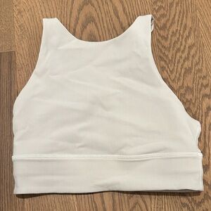 Lululemon Athletica White Tank Top